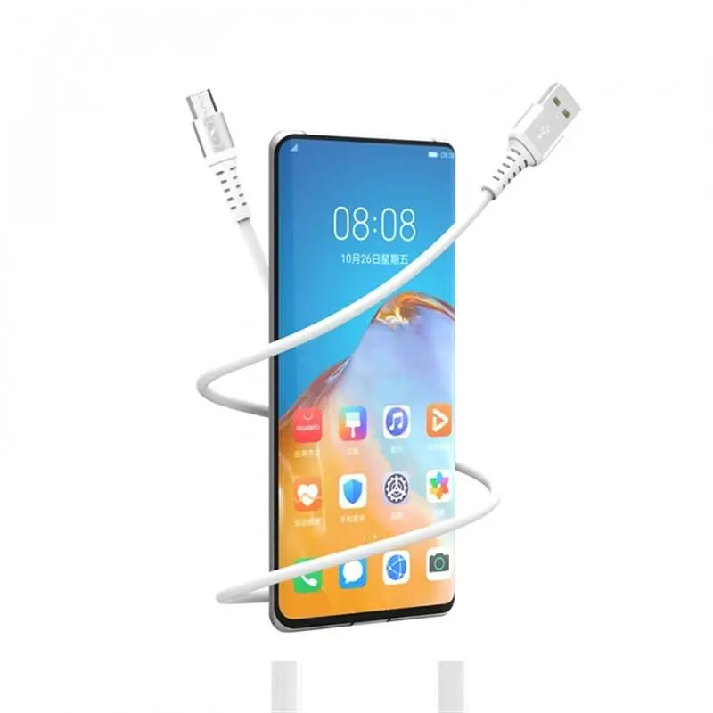 Кабель SkyDolphin S05V TPE Frost Line USB - micro USB (M/M), 1 м, White (USB-000552) - фото 2