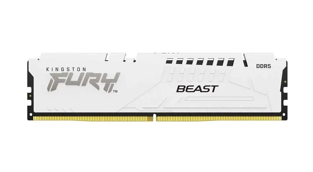 Оперативна пам'ять Kingston FURY 64 GB (2x32GB) DDR5 6400 MHz Beast EXPO White (KF564C32BWEK2-64) - фото 2