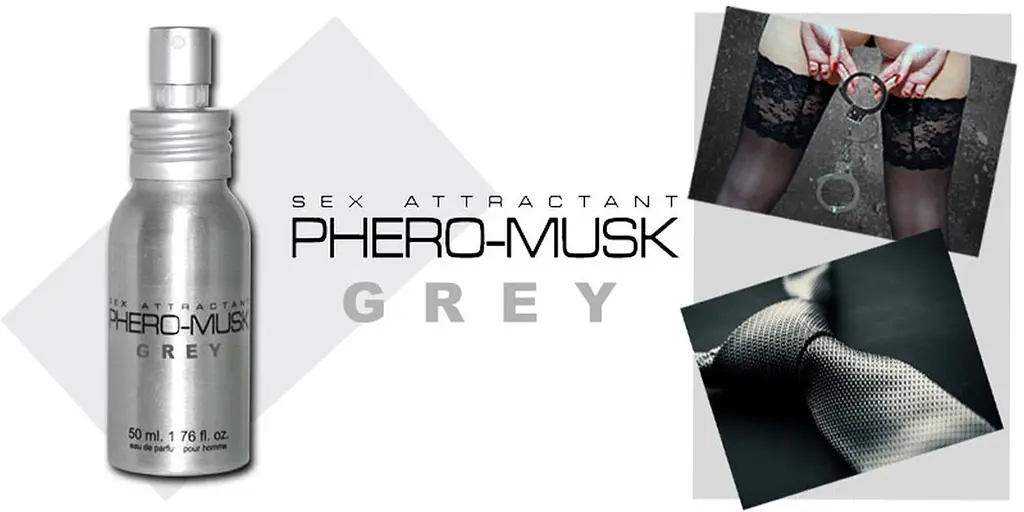 Парфуми чоловічі з феромонами Aurora Phero-Musk Grey 50 мл - фото 3