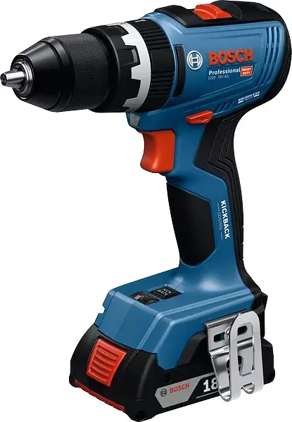 Шуруповерт-дрель ударная аккумуляторная Professional GSB 18V-65 18В Bosch teh0025351 - фото 3