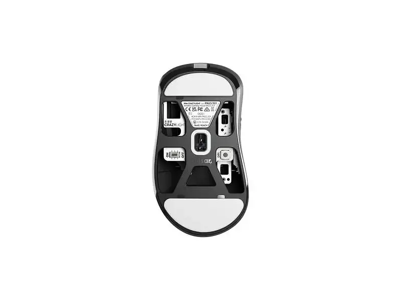 Миша Pulsar Xlite Crazylight Medium 8К Black (PXLCL201) - фото 4