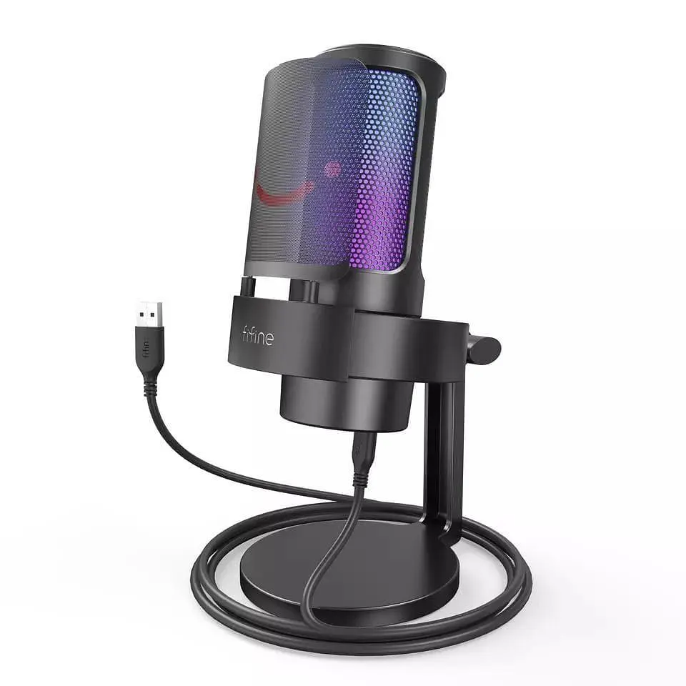 Мікрофон Fifine A8 RGB Ampligame (Ampligame A8) Б/в - фото 3