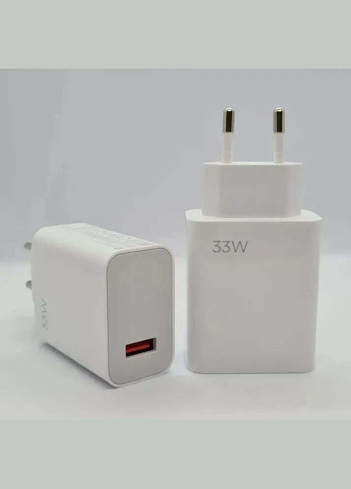 Зарядное устройство адаптер блок Xiaomi Power Adapter MDY-12-EH USB-A 33W белый - фото 5