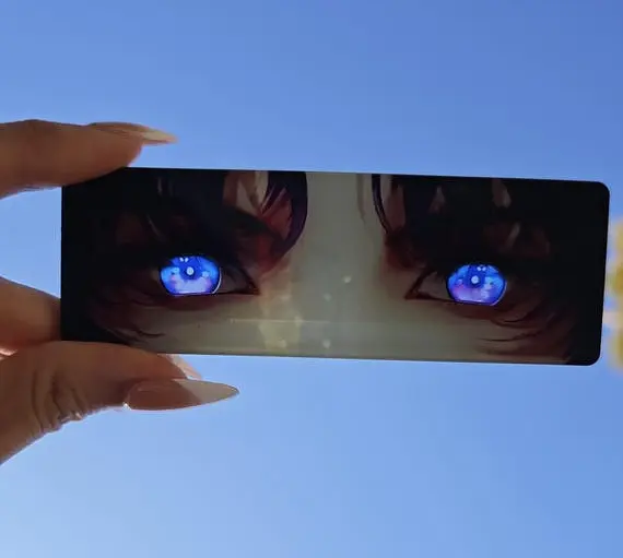 Брелок акриловий очі з переливом Love and Deepspace - фото 3