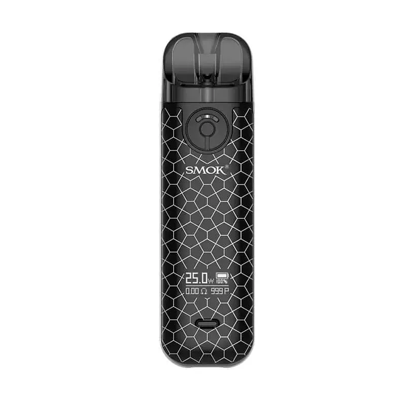 Под-система електронна сигарета Smok Novo 4 25 W Pod 800 mAh 2 ml Kit Black Armor (sn1238) - фото 2