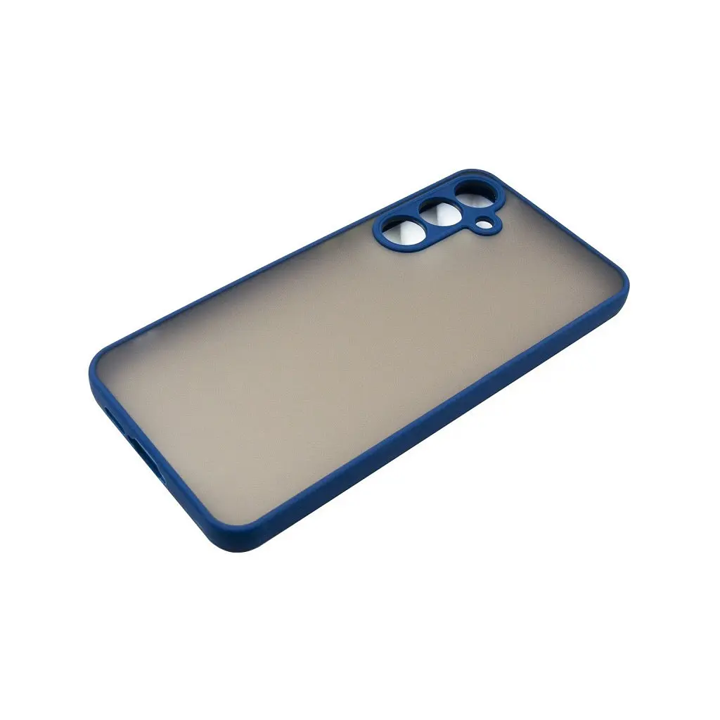 Чохол до мобільного телефона Dengos Matte Samsung Galaxy A55 5G (Blue) (DG-TPU-MATT-143) - фото 4