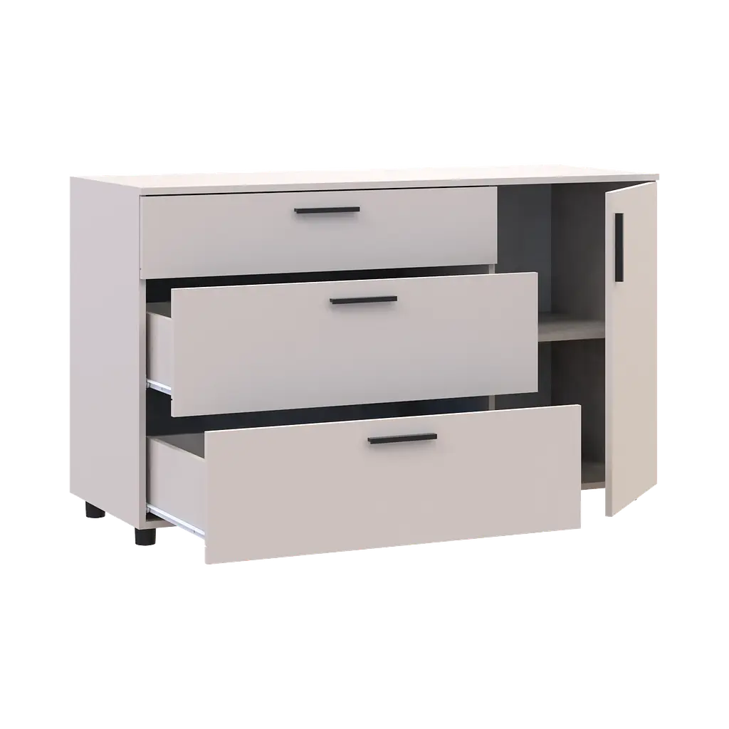 Комод Doros Торн Кашемір 3Ш/1Д 135х51.6х80 (41510187) - фото 4