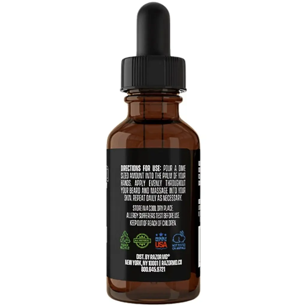 Олія для бороди Razor Beard Oil Patchouli & Lemon 30 мл - фото 2