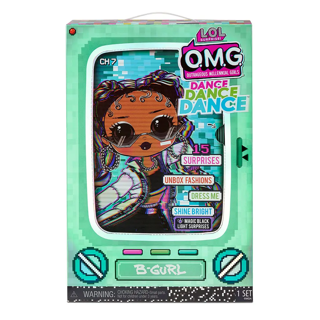 Игровой набор с куклой L.O.L. Surprise O.M.G. Dance Брейк-данс Леди (117858) - фото 6