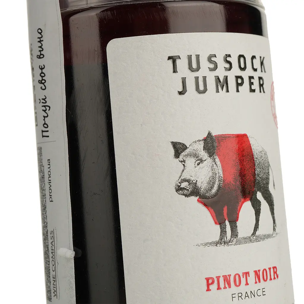 Вино Tussock Jumper Pinot Noir красное сухое 0.187 л - фото 3
