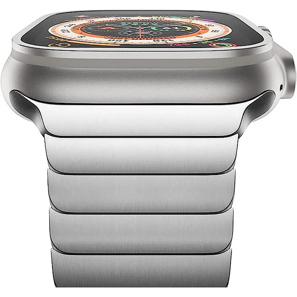 Ремінець DK Stainless Steel для Apple Watch 49/46/45/44/42mm Silver [117290] - фото 5