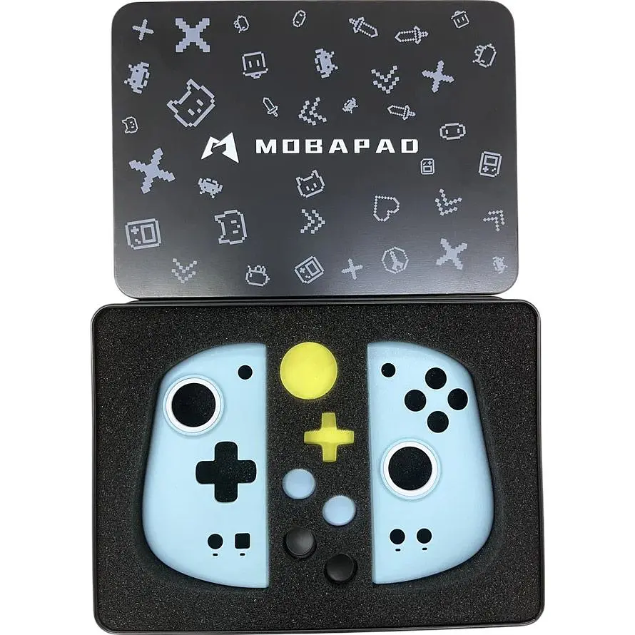 Геймпад Mobapad M6 HD Controller Pro Joy-Сons + Cyan Panel для Nintendo Switch [L и R геймпад] [124280] - фото 9