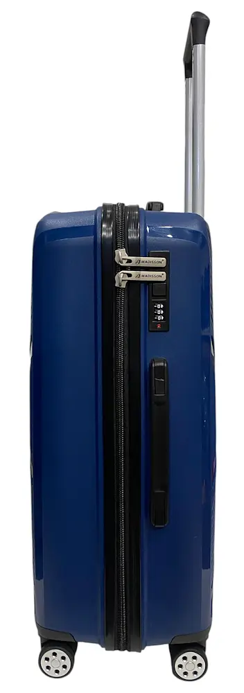 Валіза мала Madisson Snowball 53103 S ручна поклажа 55x39x21 см 37 л 2.7 кг Темно-синій - фото 6