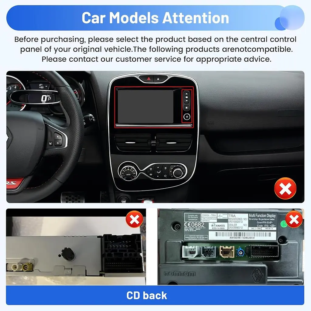 Автомагнітола Android 15 4/64GB для Renault Clio 2013–2018 з CarPlay - фото 8