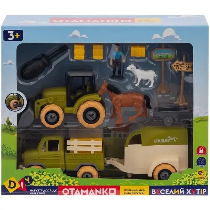 Ігровий набір OTAMANKO Веселий хутір 8827 Різнокольоровий shop (4820242926694) - фото 2