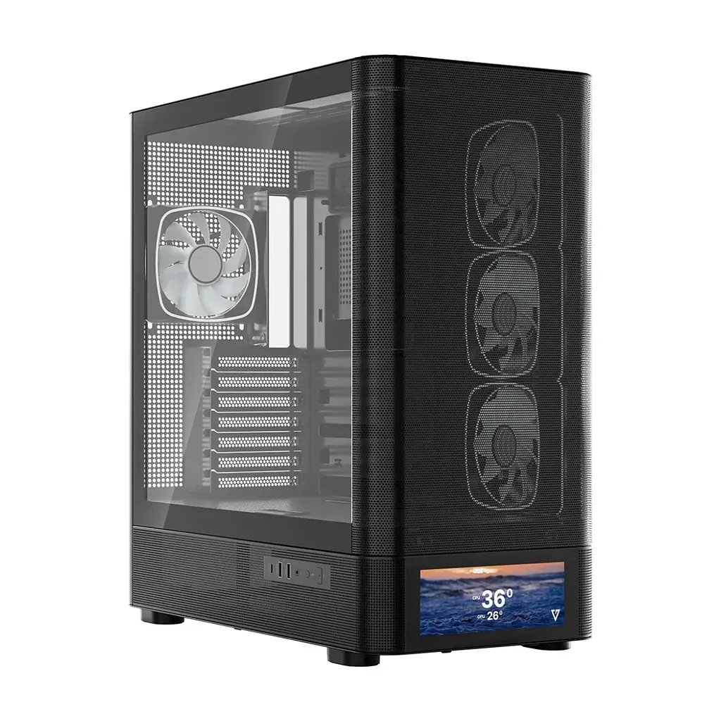 Корпус для ПК Modecom VOLCANO AQ500 ARGB (MC-A-AQ500-4FA-B) - фото 3