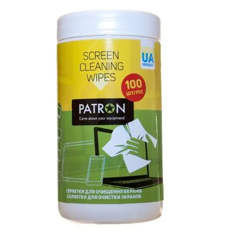 Серветки Patron for TFT/PDA/LCD 100pcs (F3-027) - фото 2