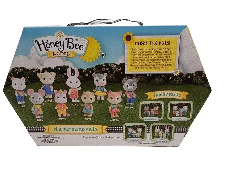 Набір фігурок «Друзі з ігрового майданчика» від Honey Bee Acres Honey Bee Acres 320402 - фото 3