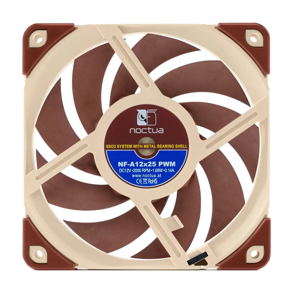 Кулер для корпуса Noctua NF-A12x25 PWM - фото 4