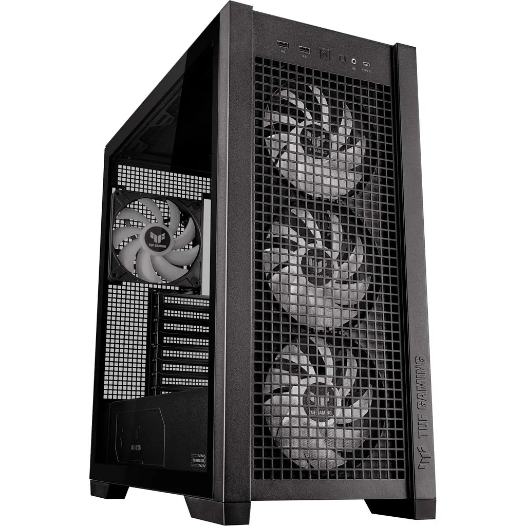 Корпус Asus TUF Gaming GT302 ARGB Black (90DC00I0-B19000) [134499] - фото 3