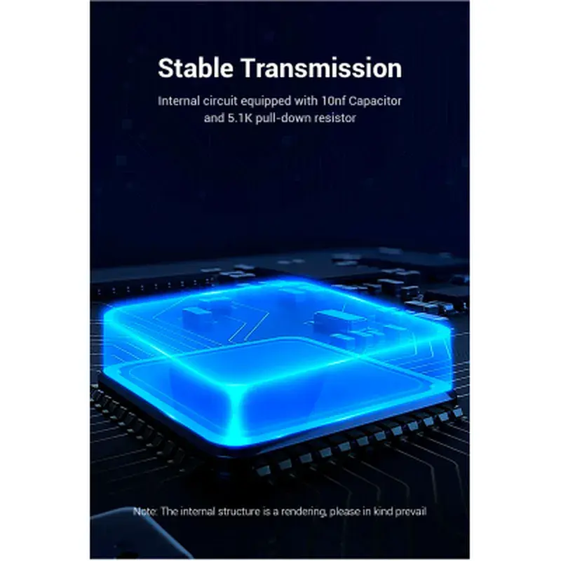 Перехідник OTG USB 2.0 AF to USB-C Vention (CDTB0) - фото 9