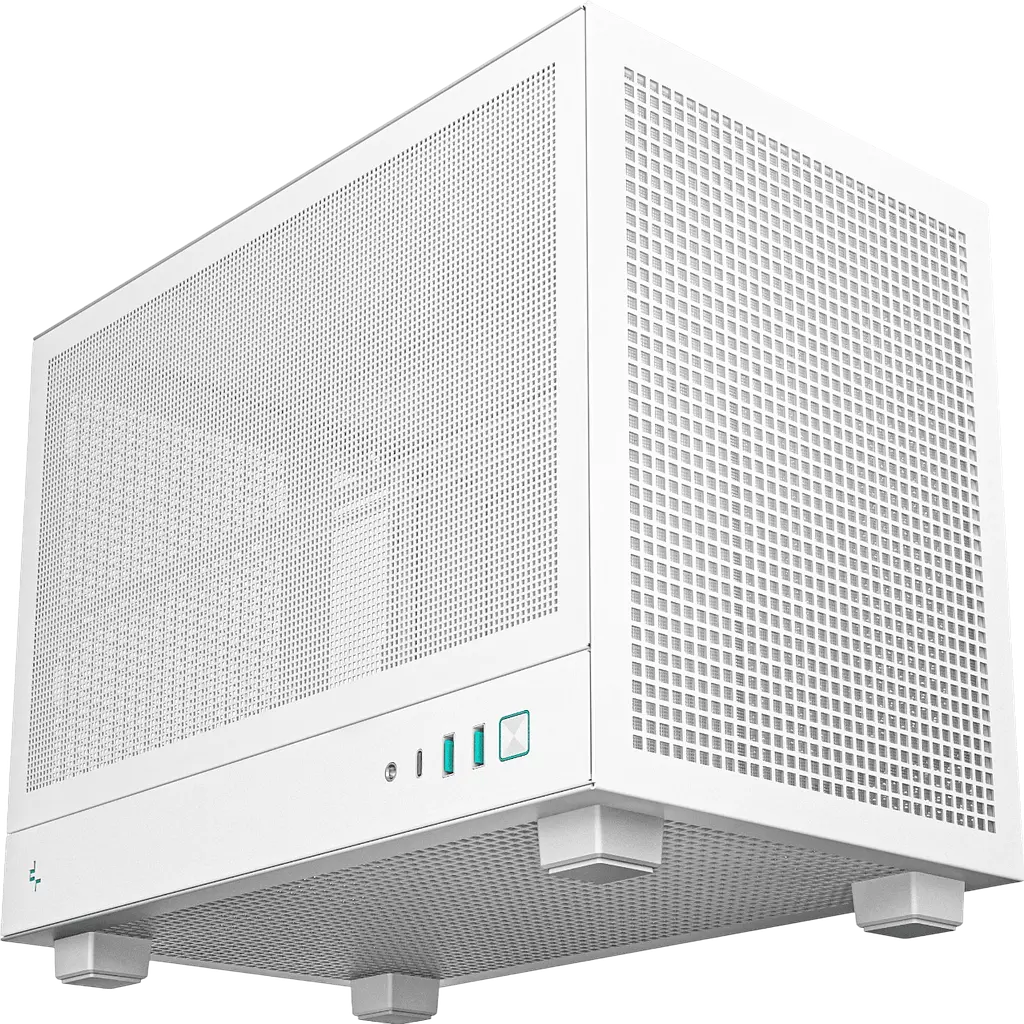 Корпус DeepCool CH160 Mesh White (R-CH160-WHNMI0-G-1) - фото 3