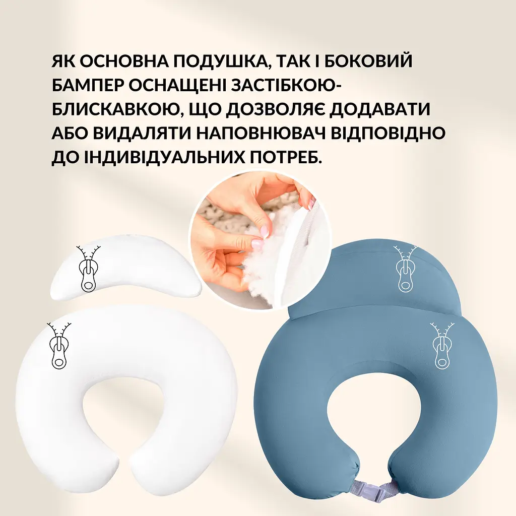 Подушка для годування Sei Design диванчик м'ята 60х70х16 см (8000036177_мята) - фото 3