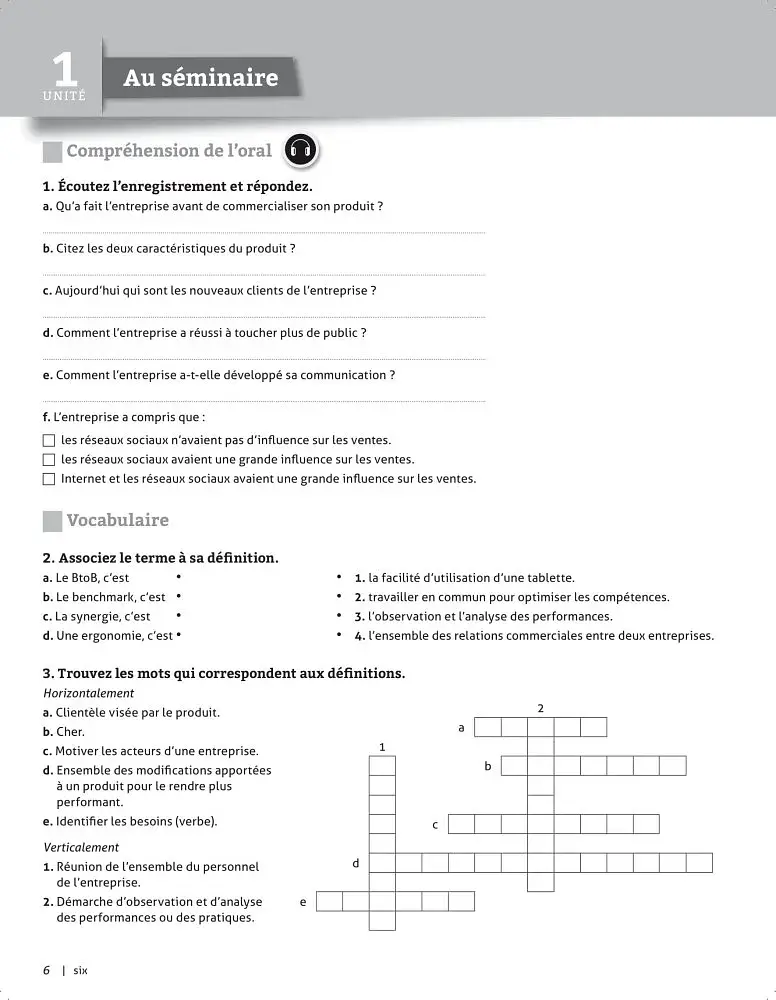 Quartier d'affaires B1 Cahier d'activités - фото 2
