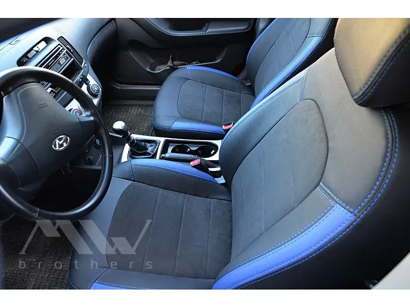 Авточохли модельні MW Brothers для Hyundai Elantra HD c 2006 - фото 3