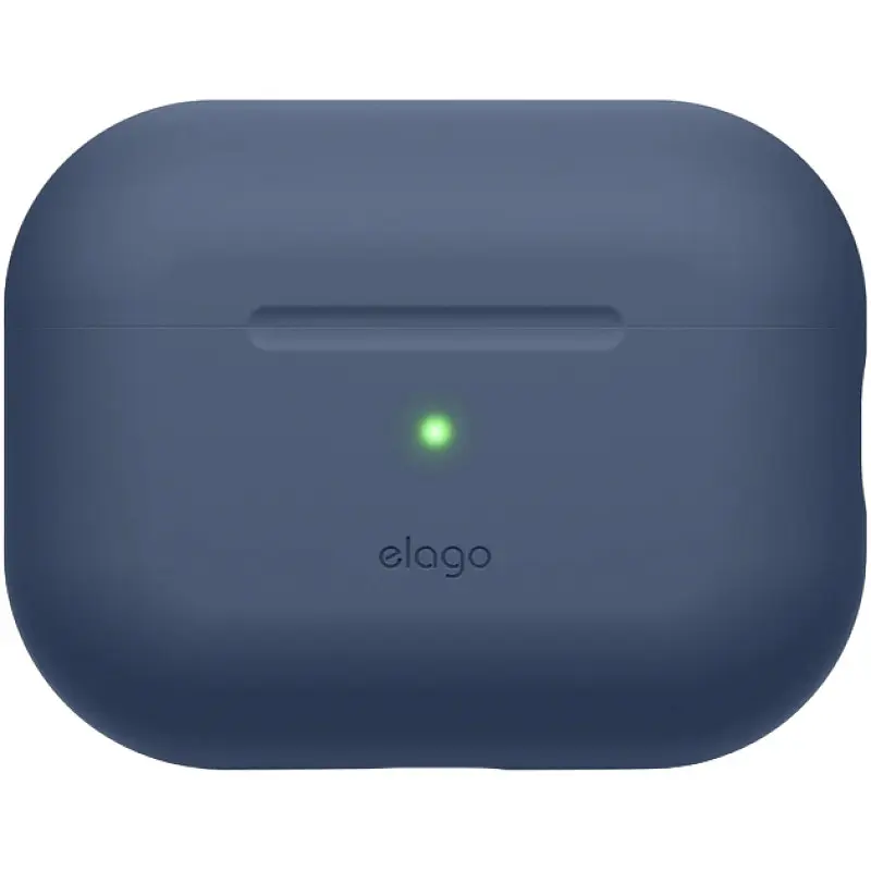 Чехол Elago Silicone Basic Case with Nylon Lanyard Jean Indigo для AirPods Pro 2nd Gen синий (EAPP2SC-BA+ROSTR-JIN) - фото 2