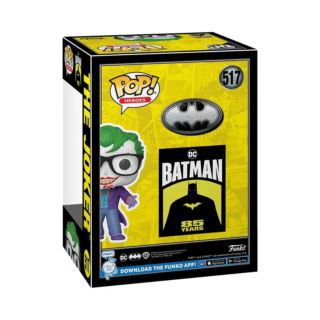 Фигурка Funko POP Movies: BM 85th - The Joker w/Teeth det0018132 - фото 3