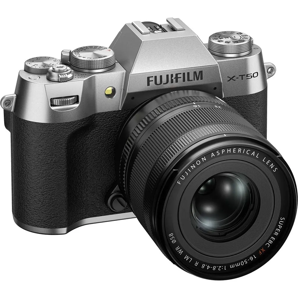 Бездзеркальний фотоапарат Fujifilm X-T50 Kit XF 16-50mm f/2.8-4.8 R LM WR Silver (16828569) [172738] - фото 4
