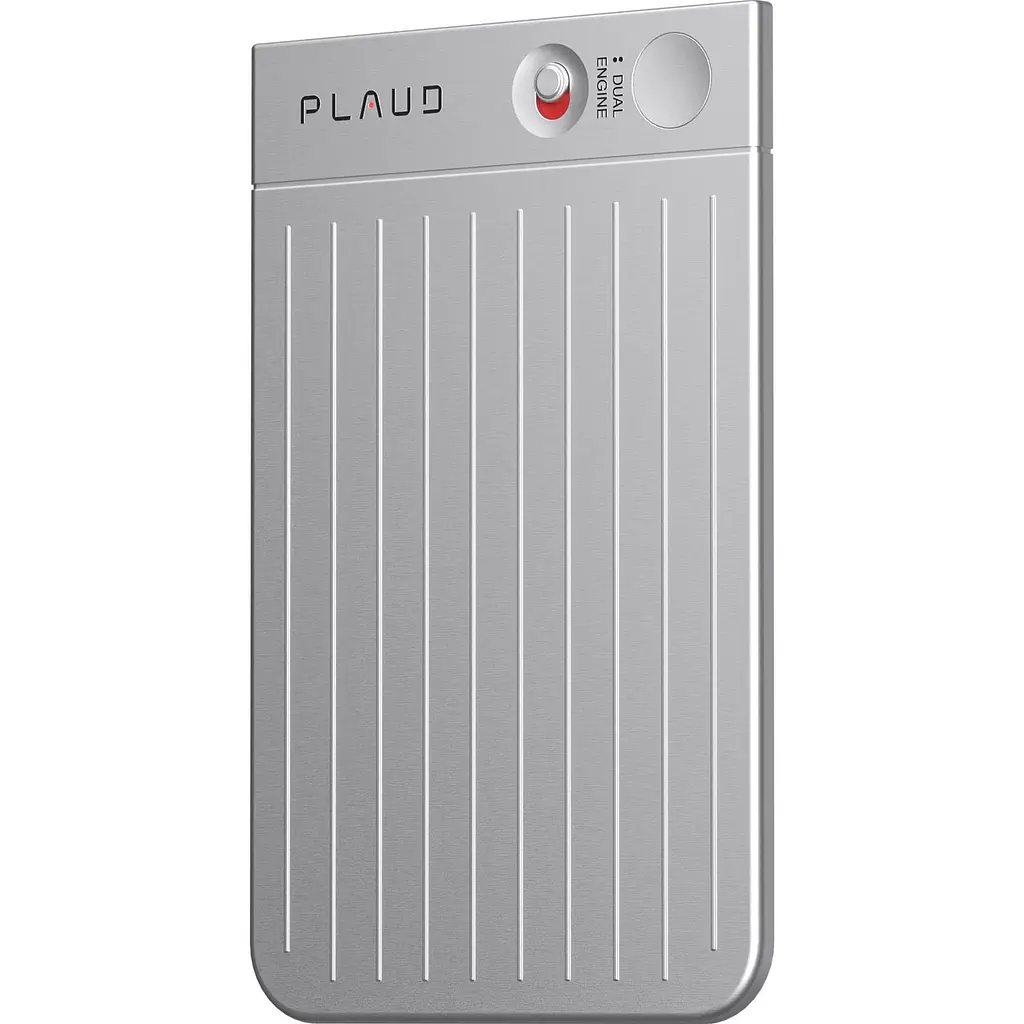 Диктофон Plaud Note ChatGPT Empowered AI Voice Recorder Silver [141651] - фото 2