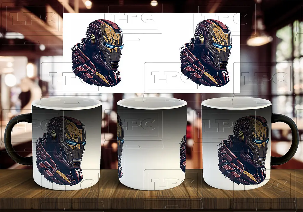 Чашка "Iron Man art" 330 мл - фото 2