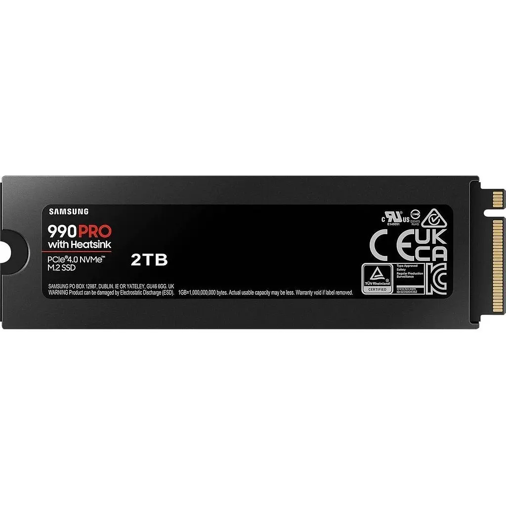SSD накопичувач Samsung 990 PRO 2TB with Heatsink (MZ-V9P2T0CW) [103795] - фото 4