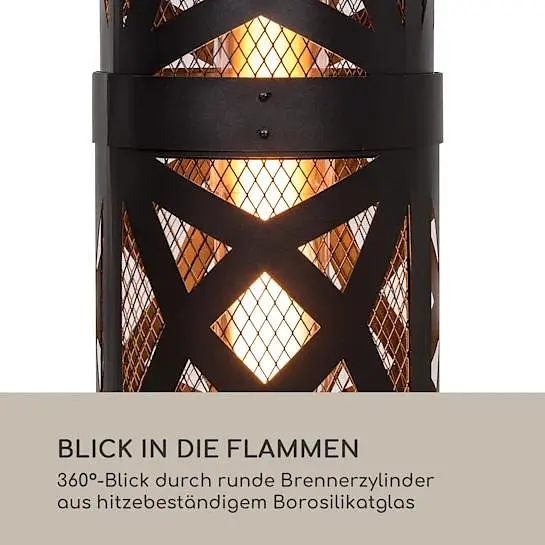 Газовий обігрівач blumfeldt Goldflame Style 11.2 кВт (10035140) - фото 6