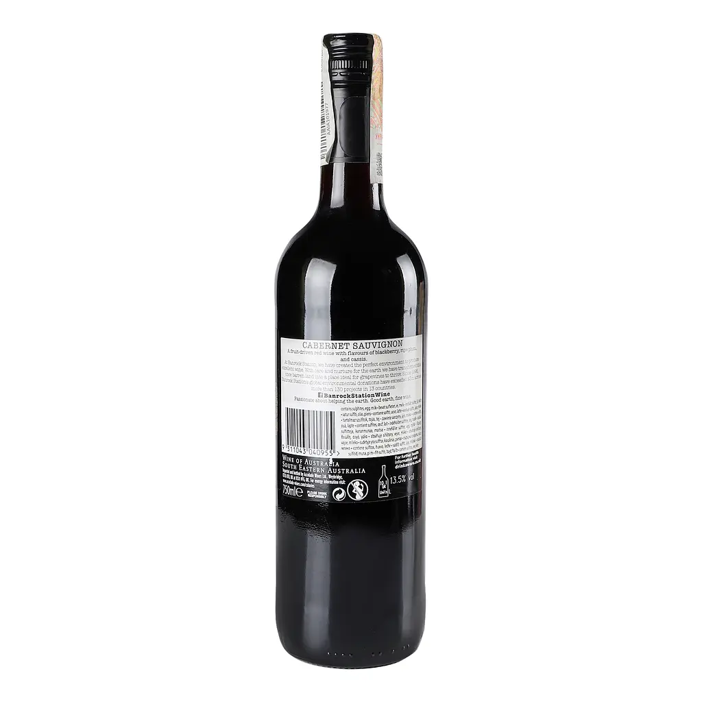 Вино Banrock Station Cabernet Sauvignon, 13%, 0,75 л - фото 2