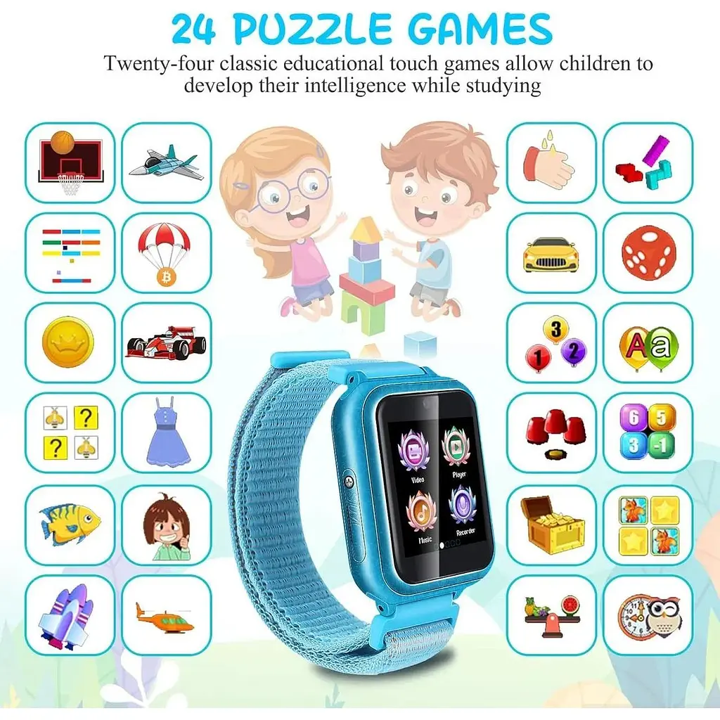 Смарт-годинник Retysaz Kids 24 Game Smart Watch для дітей - фото 5