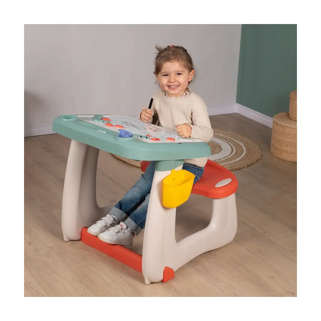 Набір для творчості Smoby Парта-дошка Школярик з аксесуарами 68х21х57,5 см (420107) - фото 8