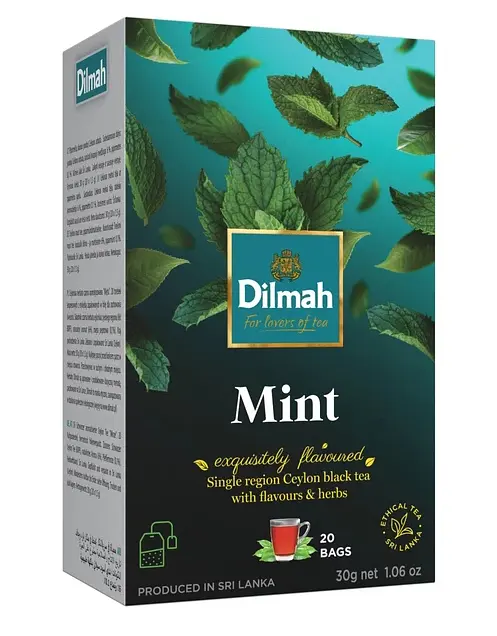 Черный чай Dilmah Mint 30 г (9312631142174)