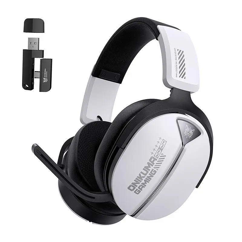 Навушники Onikuma Tri Mode headphones GT887 | BT5.4/2.4G/Type-C, 20/60H | - фото 2