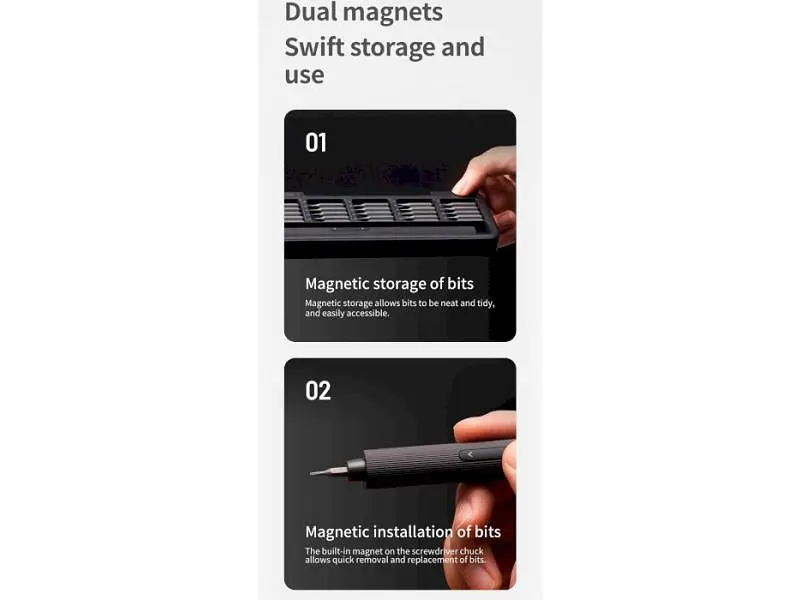 Електровикрутка Xiaomi HOTO Electric Screwdriver (QWLSD010) - фото 6