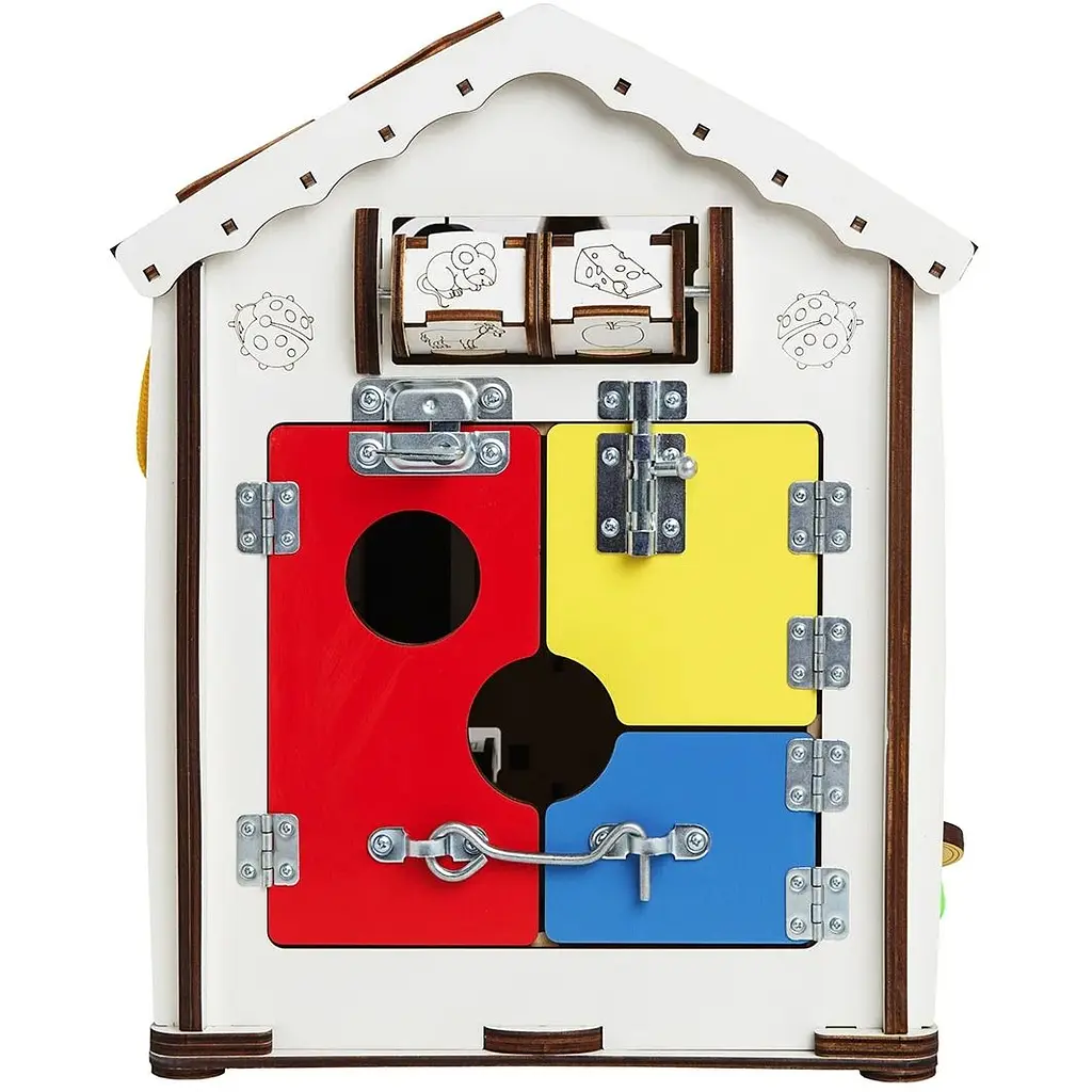 Развивающий центр GoodPlay Бизидом с подсветкой 35х28х28 см (B006) - фото 4