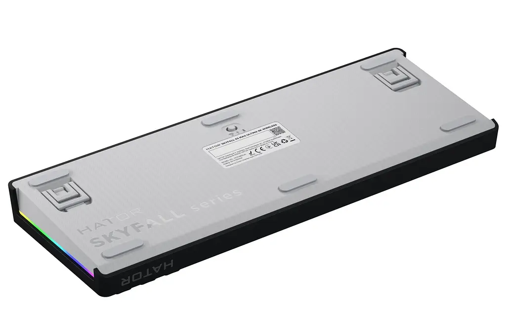 Клавіатура HATOR Skyfall 65 MAG ULTIMA 8K Wireless Black White (HTK3860UA) - фото 6
