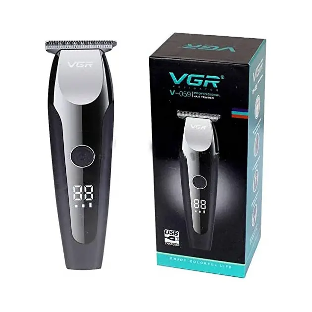Машинка для стрижки волосся бездротова акумуляторна VGR V-059 - фото 2