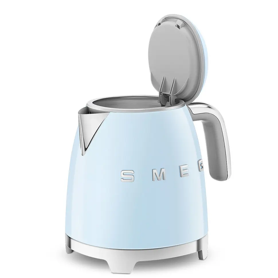 Чайник електричний Smeg (KLF05PBEU) Retro Style 50's - 0,8л - світло-блакитний, Блакитний - фото 9