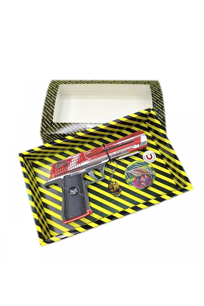 Гумкостріл "DESERT EAGLE CODE RED" BOX Сувенір-Декор DE-CR ЦБ-00298934