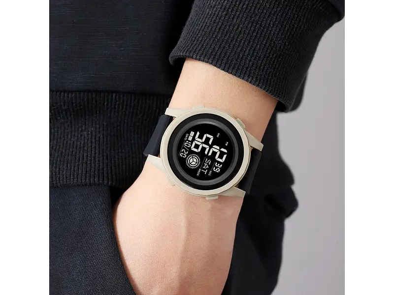 Чоловічий наручний годинник 2082KHBK Khaki-Black Skmei acs0030315 - фото 4