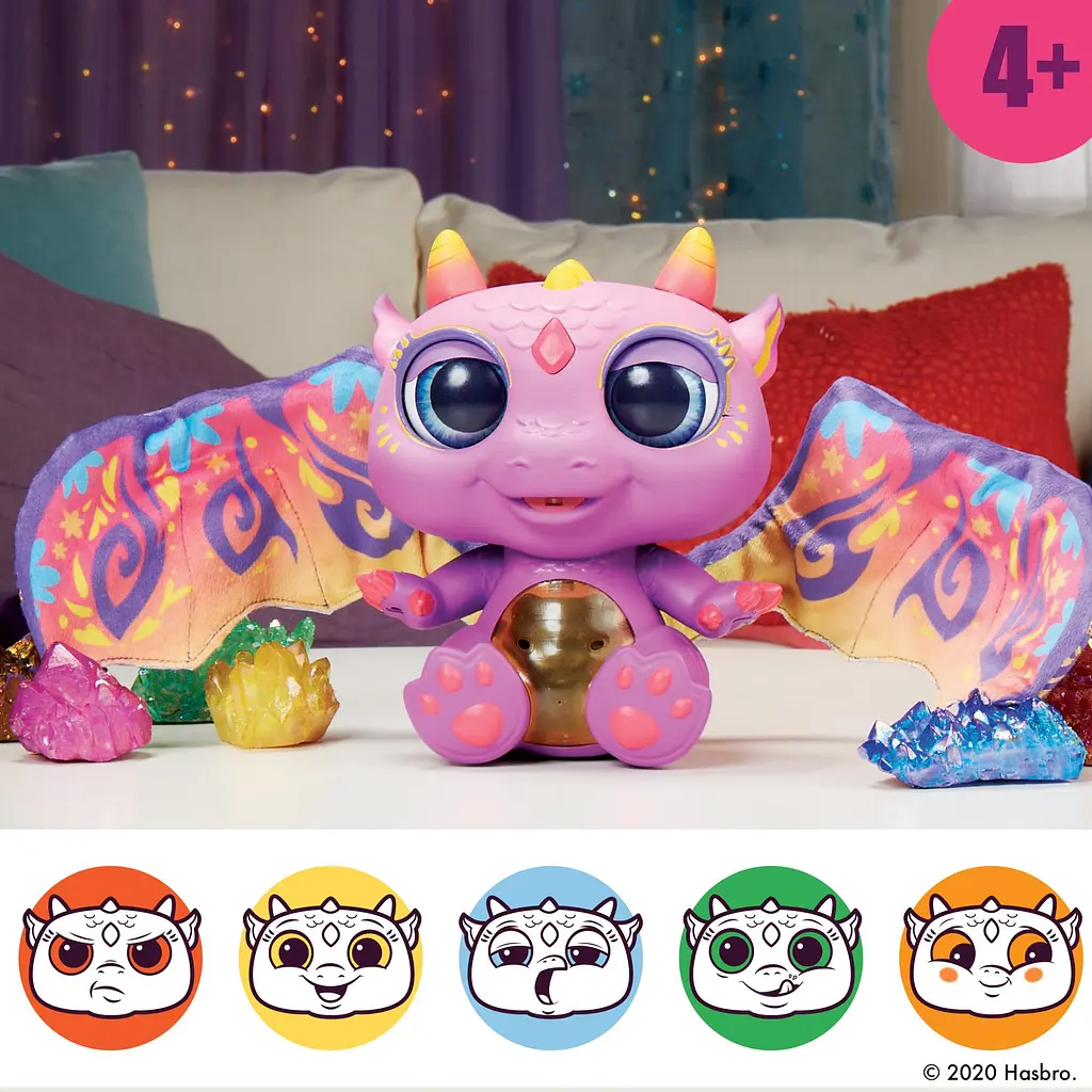 Інтерактивна іграшка Hasbro FurReal Friends Дракончик Джемма (F0633) - фото 4