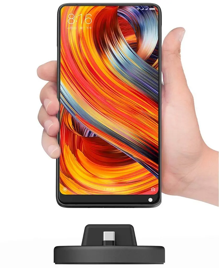 Зарядний пристрій Iqunix Panki Type-C Mobile Phone Charging Treasure Bracket Black - фото 6